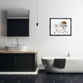 thumbnail image 3 of Stupell Industries Cowboy Manatee in Tub Animals & Insects Painting Black Floater Framed Canvas Art Print Wall Art, 31 x 25, 3 of 10