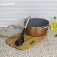 thumbnail image 2 of Home Basics Mesa Scratch-Resistant Nylon Slotted Spoon with Stainless-Steel, 13 Inches, 2 of 5