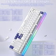 thumbnail image 3 of Restored AULA Hero 99 RT Mechanical Keyboard 0.005mm RT RGB Neon Light Box Hot-swappable Customized Wired Keyboard Specially Designed for Professional-Grade Gaming and E-Sports, 3 of 7