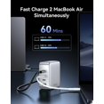 thumbnail image 4 of Charger imokin Estación de carga GaN de 4 puertos USB C de 100 W, 4 of 7
