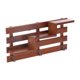 thumbnail image 4 of Estante de pared de madera de estilo vintage con gabinete compacto para decoración y exhibición del hogar, 4 of 8
