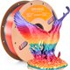thumbnail image 1 of Filamento Pla Para Impresora 3D Eryone Silk Rainbow 1,75 +/- 0,03 Mm Filamento Multicolor Brillante Pla Degradado De Color Rápido 1 Kg (2,2 Libras) Arco Iris En Cascada, 1 of 5