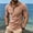 Khaki, variant on Men's Mock Neck Shirts Slim Fit Short Sleeve Muscle T Shirts Men Zipper Ribbed Golf Shirt Casual Stylish Sky Blue
