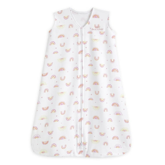 HALO® SleepSack® Wearable Blanket - 100% Cotton - Sunshine Rainbows SM