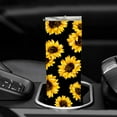 thumbnail image 6 of Sunflower Skinny Tumblers with Lids and Straws, Stainless Steel Vacuum Insulated Double Wall Travel Tumbler Cups 20 OZ for Coffee, Beverages, Tea, 6 of 6
