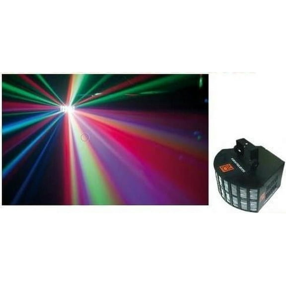 Mr Dj DOUBLESTACKER Multi Colored LED Effect Stage Lighting