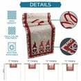 thumbnail image 6 of Valentine's Day Table Runner 48 Inches Long Farmhouse Dress Scarves, Love Heart Roses Gnomes Romantic Rustic Dining Tablerunner for Coffee Table/Kitchen Island/Party Décor, 13" x 48", 6 of 8