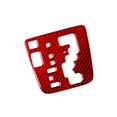 thumbnail image 4 of Red Carbon Fiber Gear Shift Cover Trim for Lexus RX330 2004-2006 RX350 2006-2009, 4 of 4