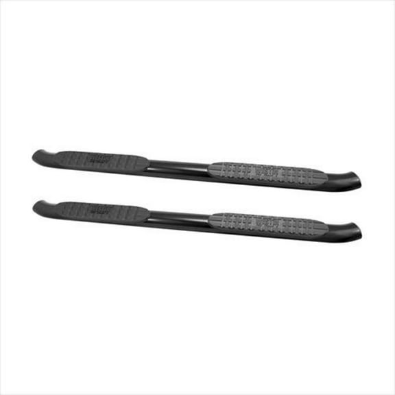 Westin Pro Traxx Cab Length 4 Inch Oval Step Bars (Black)