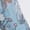 Blue-1, variant on Women's Elegant Boho Floral Chiffon Maxi Dress Casual Summer V Neck Ruffle Short Sleeve Flowy Dresses