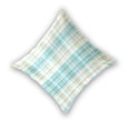 thumbnail image 2 of Blue Green Grid Throw Pillow Covers 20x20 Inch 2 Packs Decorative Square for Living Room Couch Bed Sofa, 2 of 6