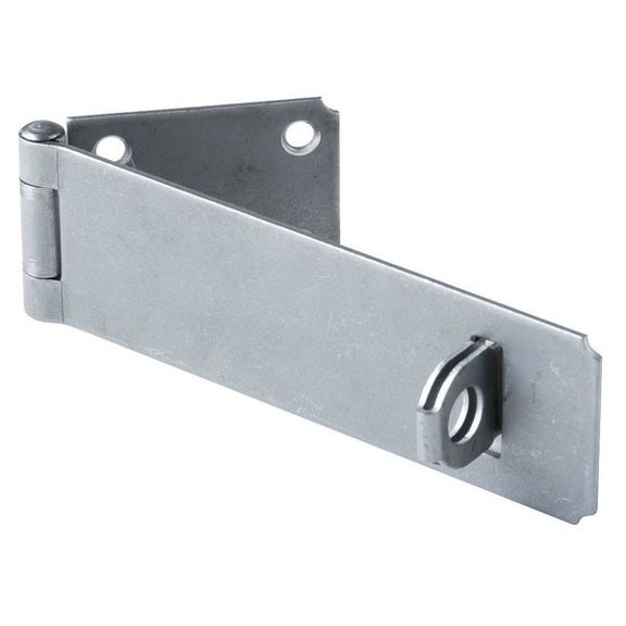 2Pack ZoroSelect 4PE37 Safety Hasp, Steel, 6 In. L