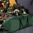 thumbnail image 2 of Bolsa para árbol de Navidad perfecl Resistente Grande Impermeable 165x38x76cm Verde, 2 of 7