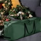 thumbnail image 2 of Bolsa plegable para guirnaldas y coronas con asas y cierre de seguridad para Navidad. Verde 165x38x76cm, 2 of 7