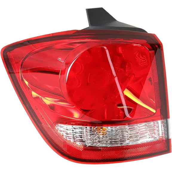 munirater Outer Left Side LED Tail Light Assembly Replacement for Journey 2011-2019 Driver Side Rear Brake Lamp