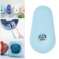 thumbnail image 4 of Dispensador de pasta de dientes manos libres para baño familiar, kit de accesorios para el baño. Cielo azul, 4 of 9