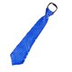 thumbnail image 1 of Corbata de lentejuelas con nudo para mujer, color liso, para fiestas, escenarios, espectáculos, con cremallera, ajustable, de poliéster, 1 of 2