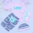 thumbnail image 5 of Reborn Baby Dolls Clothes Love Pattern 4pcs Set for 17-22 Inch Newborn Baby Doll Doll Clothing Cute Bear Outfit Accessories fit, 5 of 5