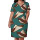 thumbnail image 2 of Aussie-vestido holgado verde con bolsillos para mujer traje elegante con enganche para barbacoa verano, 2 of 6