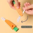 thumbnail image 6 of Hxlamzoo 3 in 1 Cup Lid Cleaning Brush, 2024 New Crevice Cleaning Brush Set for Baby Bottle Gap Tight Spaces Cup, 3 in 1 Multifunctional Cleaning Brush Portable Cup Lid Cleaner, 6 of 9