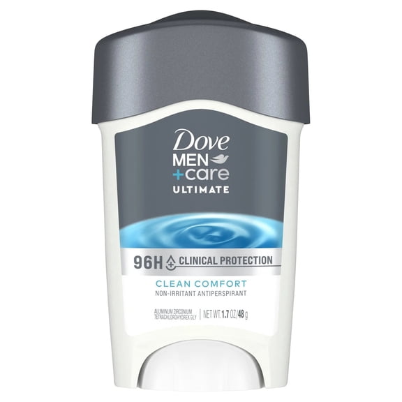 Dove, Men Care, Clinical Protection, Antiperspirant Deodorant, Clean Comfort, 1.7 oz 48 g Pack of 3