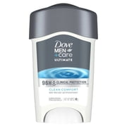 Dove, Men+Care, Clinical Protection, Antiperspirant Deodorant, Clean Comfort, 1.7 oz 48 g Pack of 3