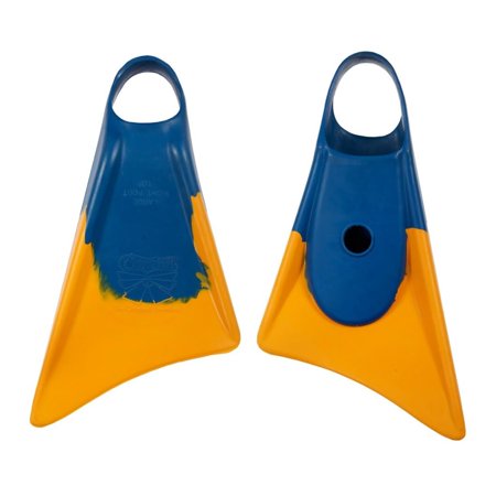 Churchill Makapuu Swimfins -Blue/Yellow - XL