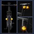 thumbnail image 2 of 2X Juego de Luces Inteligentes para Bicicleta, Lámpara de para Bicicleta Recargable por USB, Linterna para Ciclismo, Accesorios para , Luz Trasera LED, 2 of 5