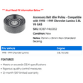 thumbnail image 2 of Accessory Belt Idler Pulley - Compatible with 1998 - 1999 Chevy Lumina 3.8L V6 GAS, 2 of 2