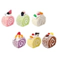 thumbnail image 2 of Miangastore Food Display Props Assorted Color 6Pcs 2.8x2.4x1.6in Pu, 2 of 8