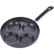 thumbnail image 1 of Pancake Pan, 24 cm 4-Hole Pancake Pan, Non-Stick Frying Pan, Breakfast Pan (Black), 1 of 5