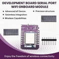 thumbnail image 5 of ESP8266 MINI Development Board - WiFi Wireless Module,Serial Port,IoT Compatible,Enhanced Connectivity MINI ESP-07, 5 of 5
