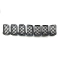 thumbnail image 2 of Inserto de Rejilla delantera Zulema 68317863AA apto para Grand Cherokee Duradero Plata, 2 of 8