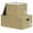 Beige 3 Pack, variant on HeSLehs Extra Large Storage Bins with Lids 6 Pack, Foldable Linen Fabric Storage Boxes with Lids, Sturdy Fabric Storage Bins with Label & 3 Handles for Shelves Bedroom Home Office (Beige, Extra Large)