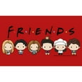 thumbnail image 2 of Girl's Friends Chibi Characters  Graphic T-Shirt, 2 of 5