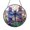 Acrylic 3.5 Inch, variant on Floral Lupine Dragonfly Stained Glass Suncatcher for Window Decor, Nature Inspired Gift