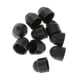 thumbnail image 1 of 50x10pcs M6 Negro Perno Tuerca Tapas De Protección Cubierta Tornillos Hexagonales M6x10mm Sunnimix Tapas de tuercas para pernos de cúpula, 1 of 8