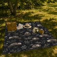 thumbnail image 7 of Woodland Opossums With Pine Sprigs, Detailed Woodland Animal Illustration for Opossum Enthusiasts, Just Because Gift, Cozy Flannel Blanket with Home Decor for Living Room and Bedroom, 7 of 7