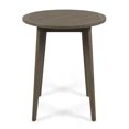 thumbnail image 5 of GDF Studio Ferris Outdoor Acacia Wood Circular Bistro Circular Table, Gray, 5 of 7