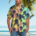 thumbnail image 2 of Chemises à Manches Courtes pour Hommes Chemises à Manches Courtes pour Hommes Chemise à Manches Courtes Imprimée Hawaïenne Chemise Décontractée à Col Rabattu Chemise à Manches Courtes Chemise Hawaïenne pour Hommes, 2 of 7