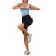 thumbnail image 2 of SOSTEN CHIC Sujetador Deportivo para Mujeres, Top de Yoga sin Aros y con Almohadillas, Soporte Medio, L Azul Claro, 2 of 4