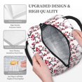 thumbnail image 3 of Balery Cherry Blossoms Bolsa de Almuerzo para Mujeres, Caja de Almuerzo, Bolsa de Almuerzo Pequeña Impermeable, Tote de Almuerzo Reutilizable con Gran Capacidad, 3 of 6
