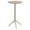 Taupe, variant on Compamia Sky Round Folding Bar Table 24 inch White