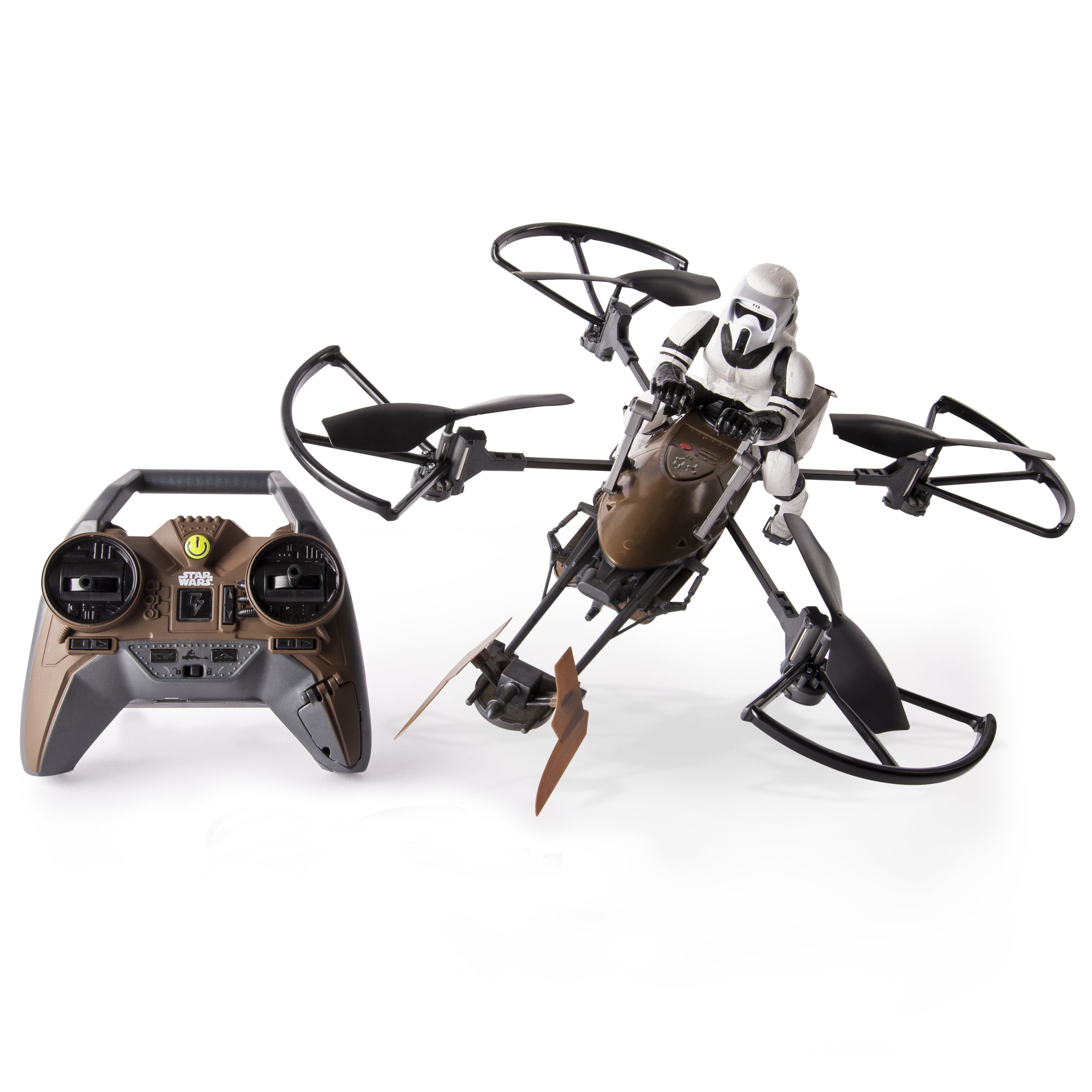 Bevæger sig nederlag behandle Air Hogs - Star Wars Speeder Bike Remote Controlled Drone - Walmart.com