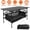 Type 3, variant on JelyHT 36" Height Adjustable Grill Folding Camping Table Mesh Desktop Anti-Slip Feet Lightweight Aluminum Alloy for Camping BBQ RV Travel