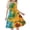 Multicolor #10, variant on Nmnitkp Girl Dresses Cute Summer Sundress Boho Strap Casual Sleeveless Tiered Cami Dresses Multicolor,7 Years