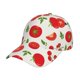 thumbnail image 1 of Balery Fresh Red Tomato Gorra de béisbol de tamaño ajustable para correr, entrenar y actividades al aire libre. Gorra de papá para todas las estaciones., 1 of 6