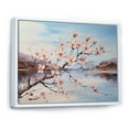 thumbnail image 2 of Designart "Beachside Dogwood Blossoms" Dogwood Floater Framed Wall Art Prints, 2 of 5