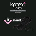 thumbnail image 3 of Pantiprotectores diarios Kotex Unika black largos 50 pzas, 3 of 4