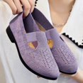 thumbnail image 2 of Vedolay Flat Casual Shoes Women's Loafers Outdoor Casual Fashion Comfort Rubber Sole Flats Shoes,Purple 8.5, 2 of 5
